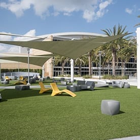 artificial grass for exhibitions - UCF arena
